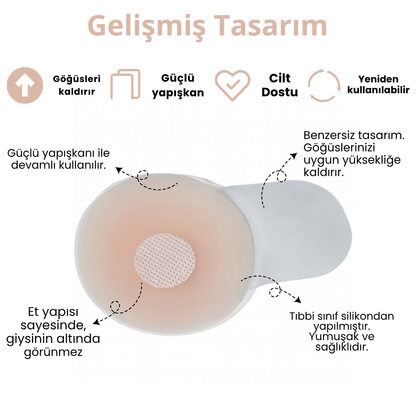Velosna® | Et Silikon Göğüs Dikleştirici