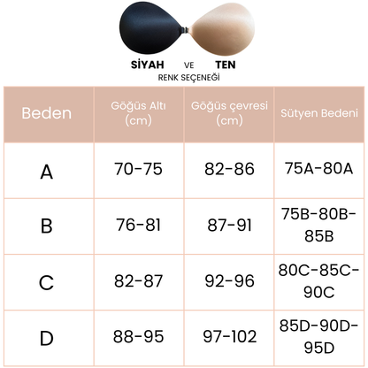 Velosna®  1 Alana 1 Bedava  Göğüs dikleştirici sütyen