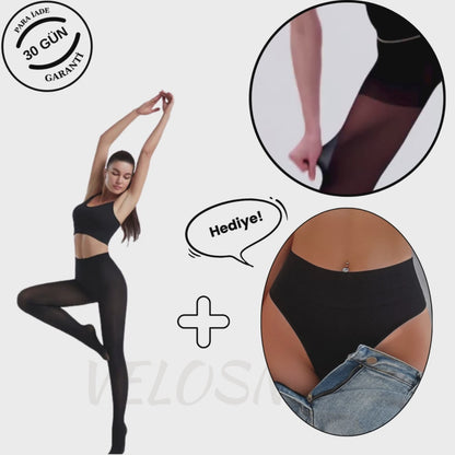 Velosna® Asla Kaçmayan Külotlu Çorap