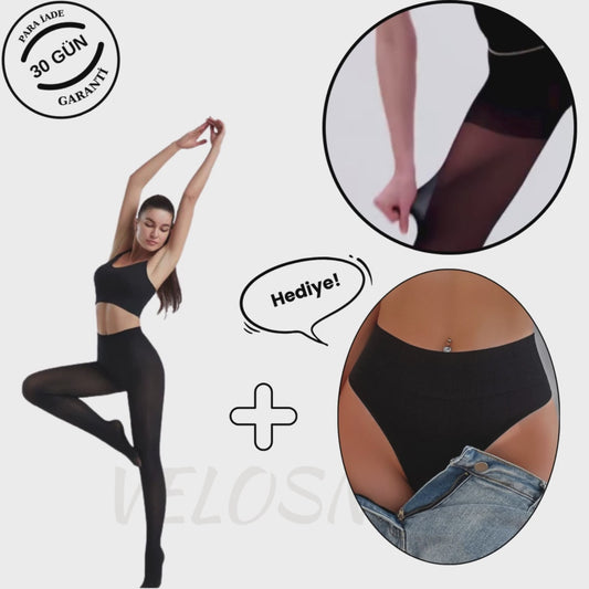 Velosna® Asla Kaçmayan Külotlu Çorap