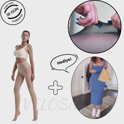 Velosna® Asla Kaçmayan Külotlu Çorap